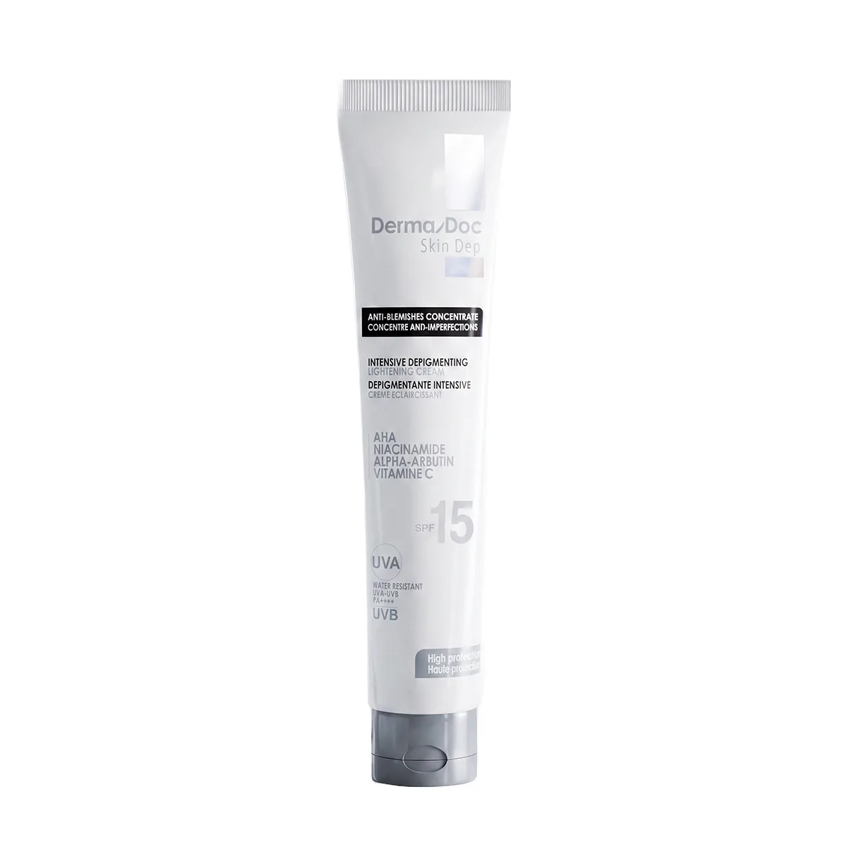 Crème Dépigmentante Intensive SPF 15+ DermaDoc.