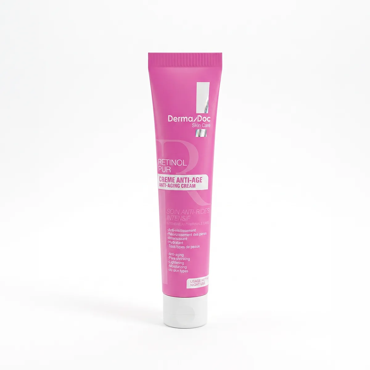 Rétinol Pur Crème Anti-Âge DermaDoc.